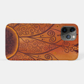 Coques Case-Mate iPhone Motif de tournesol Abstrait (Dos (Horizontal))