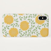 Coques Case-Mate iPhone Motif de tournesol du pays mignon (Dos (Horizontal))