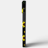 Coques Case-Mate iPhone Motif de tournesol rustique contemporain (Verso / Gauche)