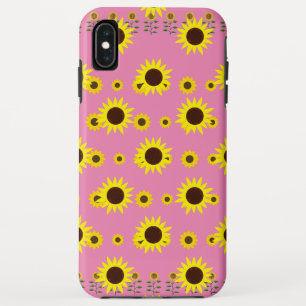 Case-Mate iPhone Case Motif de tournesol rustique contemporain