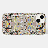 Coques Case-Mate iPhone Motif de tournesols moderne (Verso (horizontal))
