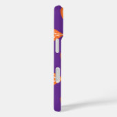 Coques Case-Mate iPhone Motif de tranche d'orange (Verso / Droite)