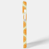 Coques Case-Mate iPhone Motif de tranche orange (Verso / Gauche)
