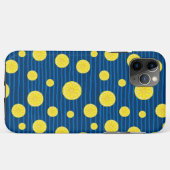 Coques Case-Mate iPhone Motif de tranches de citron (Dos (Horizontal))