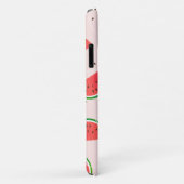 Coques Case-Mate iPhone Motif de tranches de pastèque (Dos/Droite)