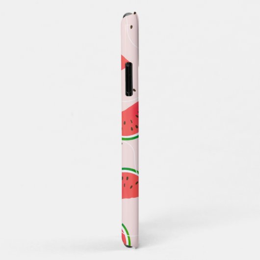 Coques Case-Mate iPhone Motif de tranches de pastèque (Dos/Droite)