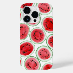 Coque Pour iPhone 14 Pro Motif de tranches de pastèque