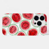 Coques Case-Mate iPhone Motif de tranches de pastèque (Verso (horizontal))