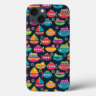 iPhone 13 Coque Motif de transport maritime
