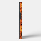 Coques Case-Mate iPhone Motif de trèfle en or (Verso / Droite)