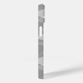 Coques Case-Mate iPhone Motif de triangles gris (Verso / Droite)