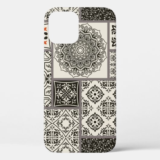 Coques Case-Mate iPhone Motif de tuile islamique Majolica (Verso)