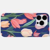 Coques Case-Mate iPhone Motif de tulipes. (Verso (horizontal))