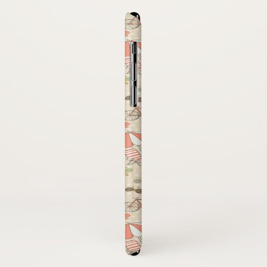 Coques Case-Mate iPhone Motif de vacances d'été (Dos/Gauche)