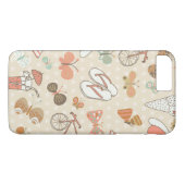 Coques Case-Mate iPhone Motif de vacances d'été (Dos (Horizontal))