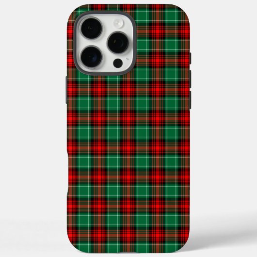 Coques Case-Mate iPhone Motif de vacances Red Green (Verso)
