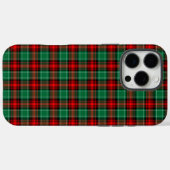 Coques Case-Mate iPhone Motif de vacances Red Green (Verso (horizontal))