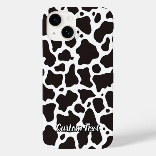 Coques Case-Mate iPhone Motif de vache (Verso)