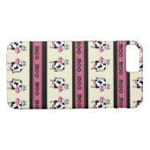 Coques Case-Mate iPhone Motif de vache (Dos (Horizontal))