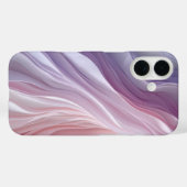 Coques Case-Mate iPhone Motif de vague de calme Pastel (Verso (horizontal))