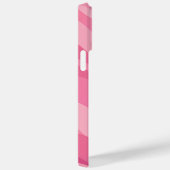 Coques Case-Mate iPhone Motif de vagues abstraites rose tendre (Verso / Droite)