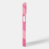 Coques Case-Mate iPhone Motif de vagues abstraites rose tendre (Verso / Droite)