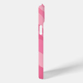 Coques Case-Mate iPhone Motif de vagues abstraites rose tendre (Verso / Droite)