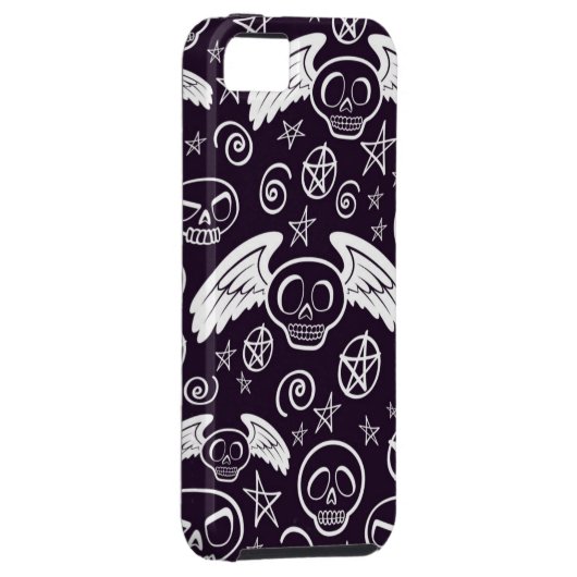 Coques Case-Mate iPhone Motif de "vaudou" (Dos/Droit)