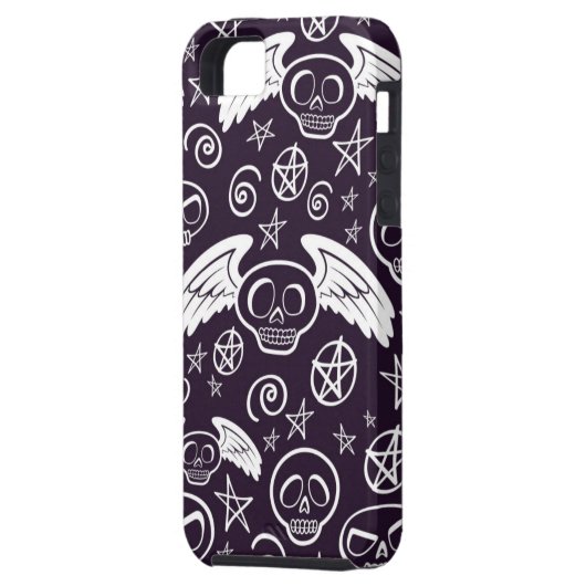 Coques Case-Mate iPhone Motif de "vaudou" (Dos gauche)