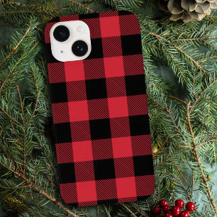Coque Pour iPhone 14 Motif de vérification de la présence de bisons noi