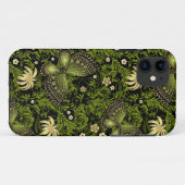 Coques Case-Mate iPhone Motif de Vert-or de ressort (Dos (Horizontal))