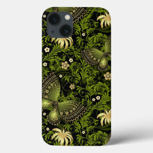 Case-Mate iPhone Case Motif de Vert-or de ressort
