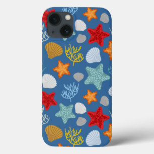 iPhone 13 Coque Motif de vie sous-marine