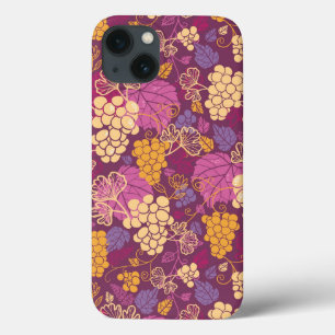 iPhone 13 Case motif de vignes douces arrière - plan