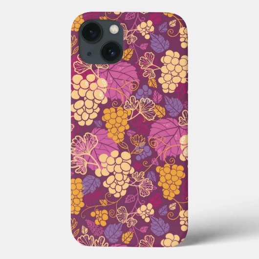 Coques Case-Mate iPhone motif de vignes douces arrière - plan (Verso)