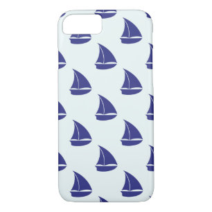 Case-Mate iPhone Case Motif de voilier de bleu royal