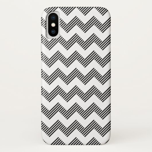 Coques Case-Mate iPhone Motif de zigzag géométrique (Dos)