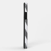 Coques Case-Mate iPhone motif de zigzag géométrique (Dos/Droite)