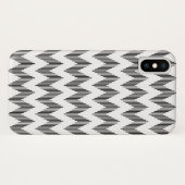 Coques Case-Mate iPhone Motif de zigzag géométrique 2 (Dos (Horizontal))