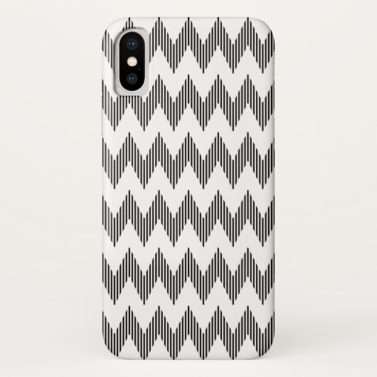 Coques Case-Mate iPhone Motif de zigzag géométrique 2 (Dos)