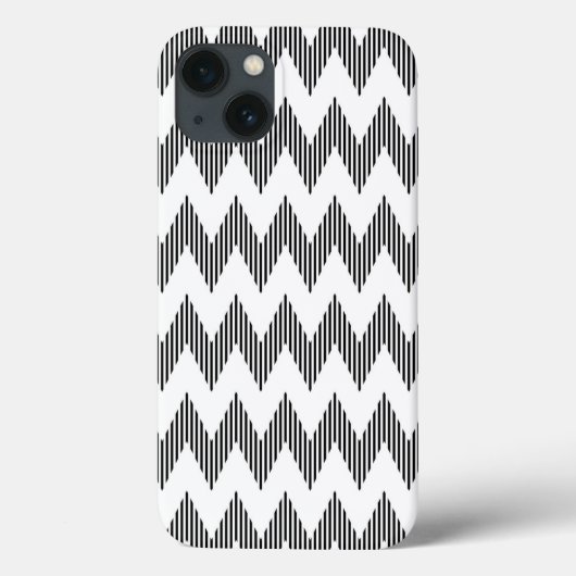 Coques Case-Mate iPhone Motif de zigzag géométrique 2 (Verso)