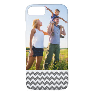 Coques Pour iPhone Motif de zigzag géométrique de photo faite sur