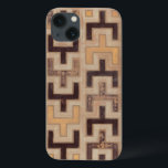 Etui iPhone 13 Motif décoratif de Mudcloth d'Africain<br><div class="desc">Motif africain décoratif de mudcloth par le Jr. de Wyatt de Normand comportant les formes géométriques qui semblent s'adapter ensemble. Les fans de Tetris ou les formes géométriques devraient faire cet achat aujourd'hui !</div>