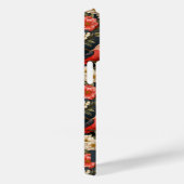 Coques Case-Mate iPhone Motif décoratif élégant Oiseaux & Fleurs Nom (Verso / Droite)