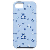 Coques Case-Mate iPhone Motif d'édredon de bébé (Dos)
