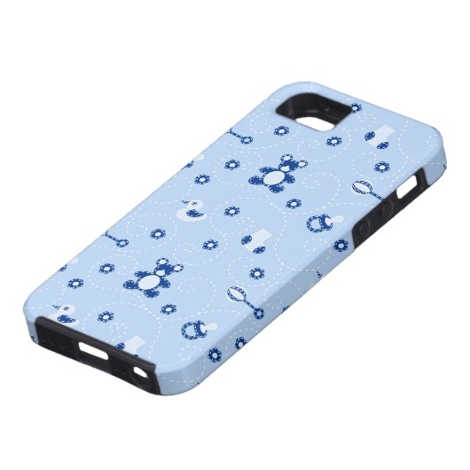 Coques Case-Mate iPhone Motif d'édredon de bébé (Bas)