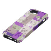 Coques Case-Mate iPhone Motif d'édredon de bébé (Bas)