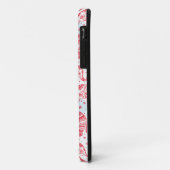 Coques Case-Mate iPhone Motif d'éléphant rouge (Dos/Gauche)
