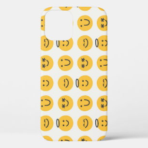 Case-Mate iPhone Case Motif d'emoji heureux dessiné à la main