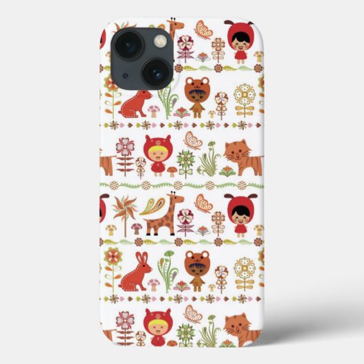 Coques Case-Mate iPhone Motif d'enfant et d'animaux (Verso)